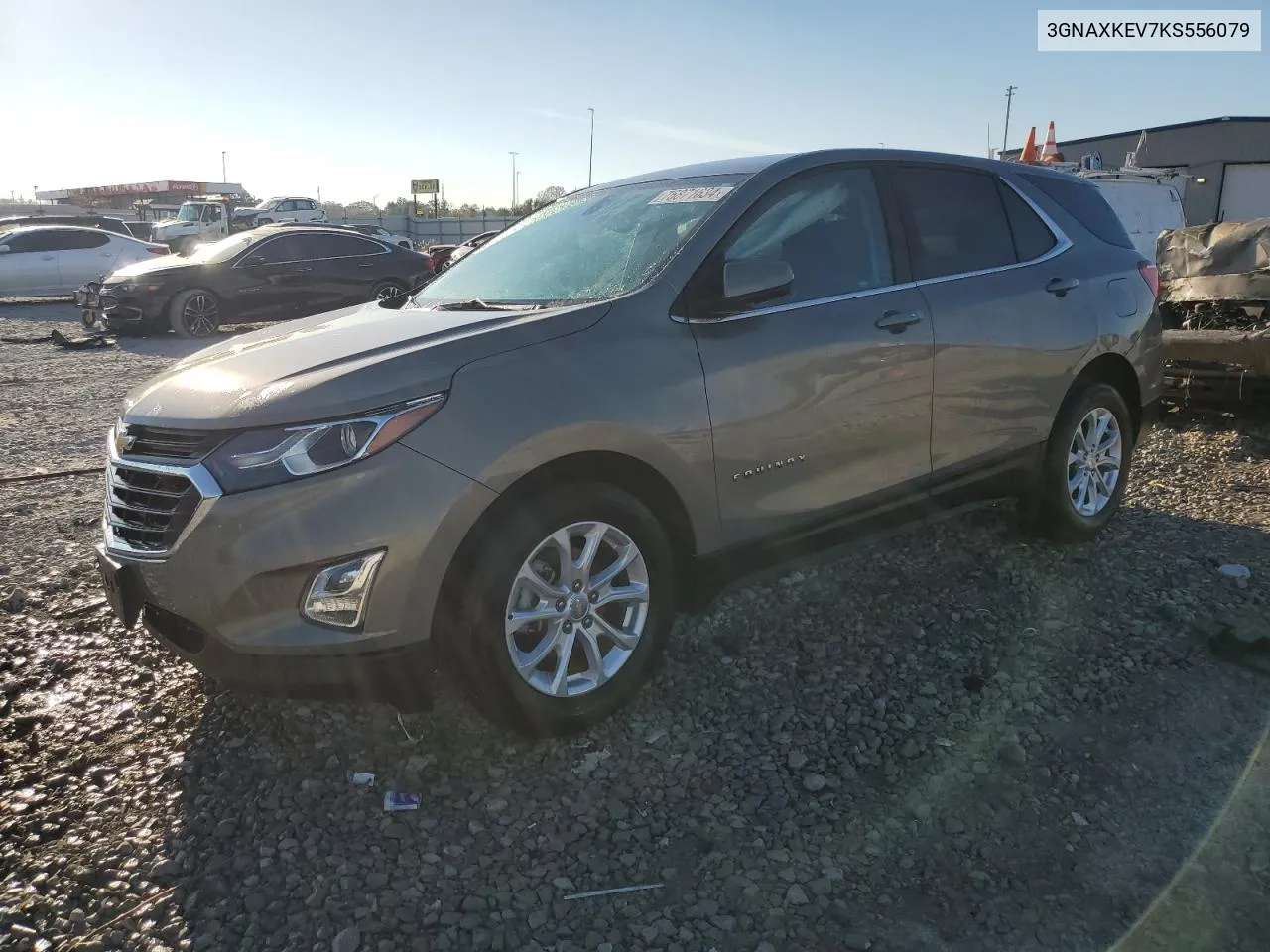 2019 Chevrolet Equinox Lt VIN: 3GNAXKEV7KS556079 Lot: 76811444