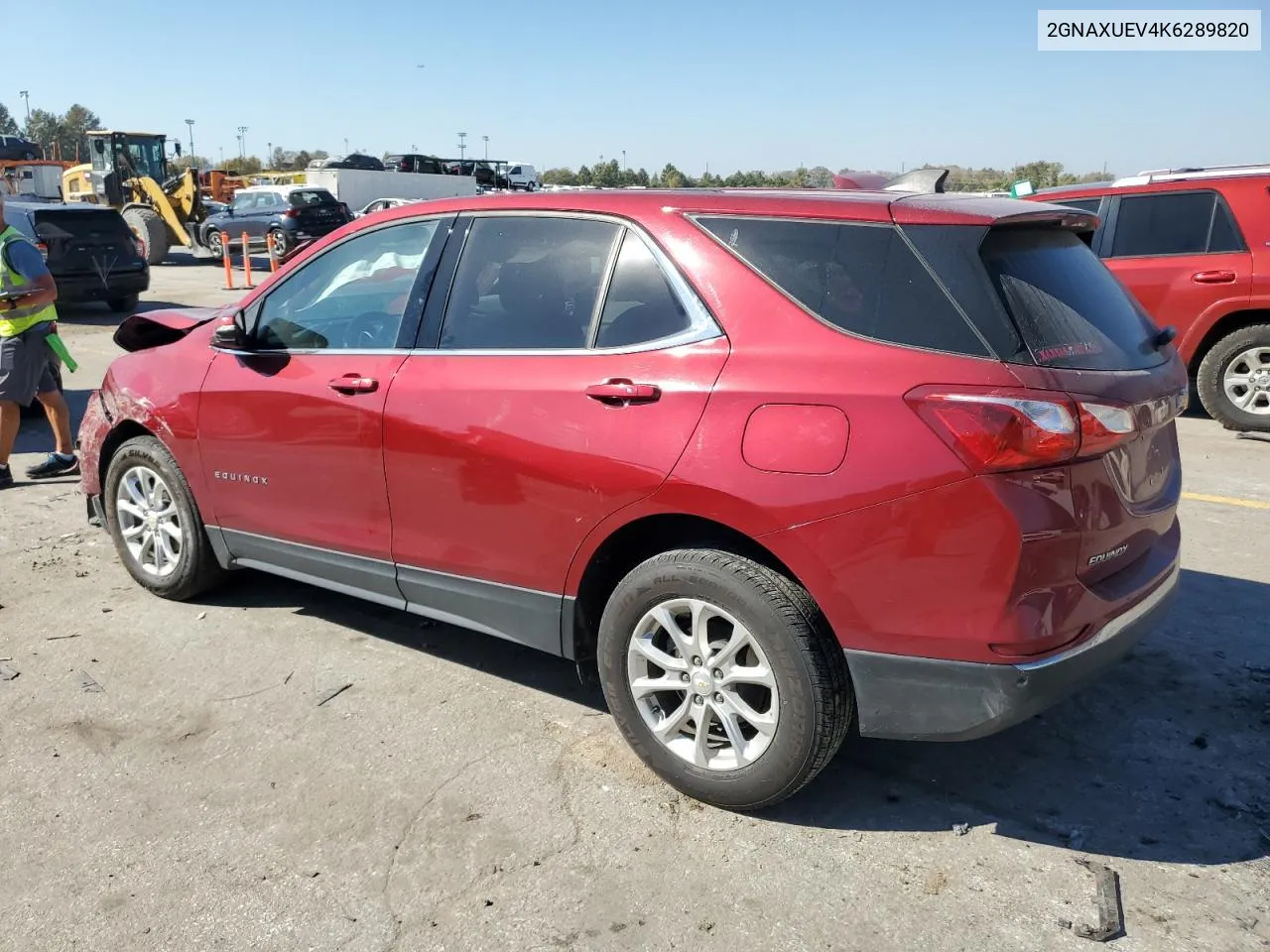 2019 Chevrolet Equinox Lt VIN: 2GNAXUEV4K6289820 Lot: 76837154