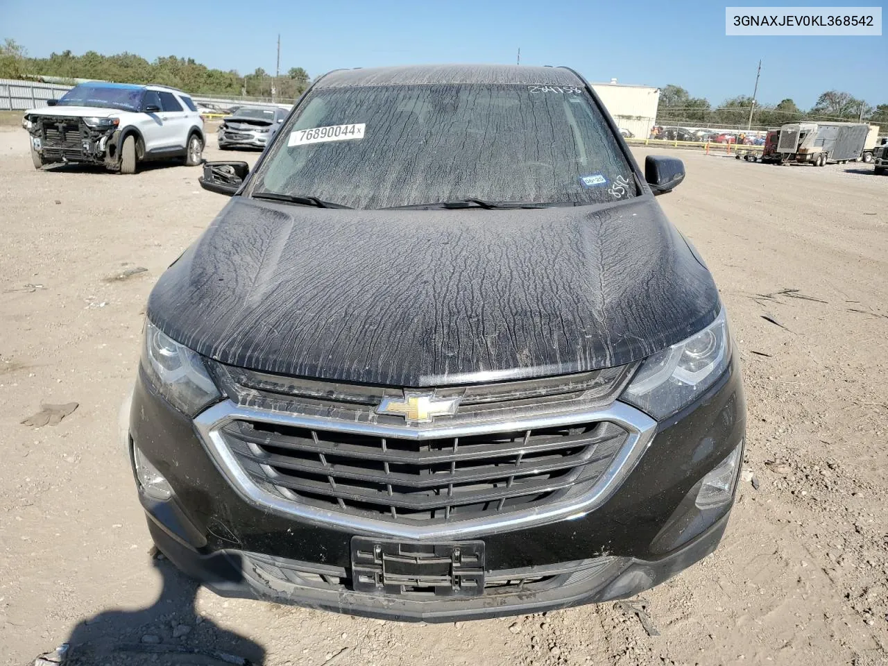 2019 Chevrolet Equinox Lt VIN: 3GNAXJEV0KL368542 Lot: 76890044