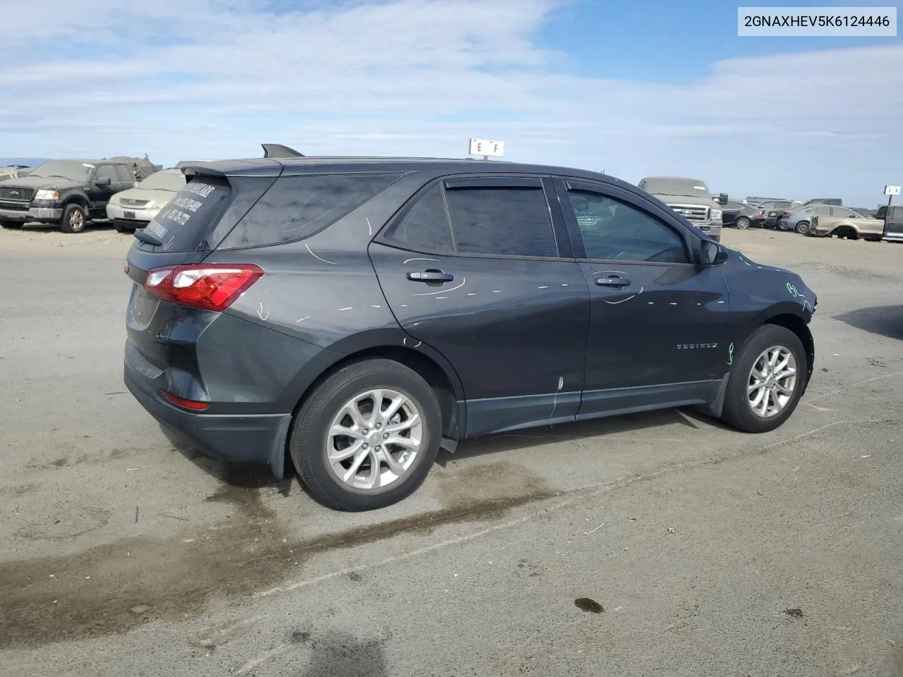 2019 Chevrolet Equinox Ls VIN: 2GNAXHEV5K6124446 Lot: 76953704