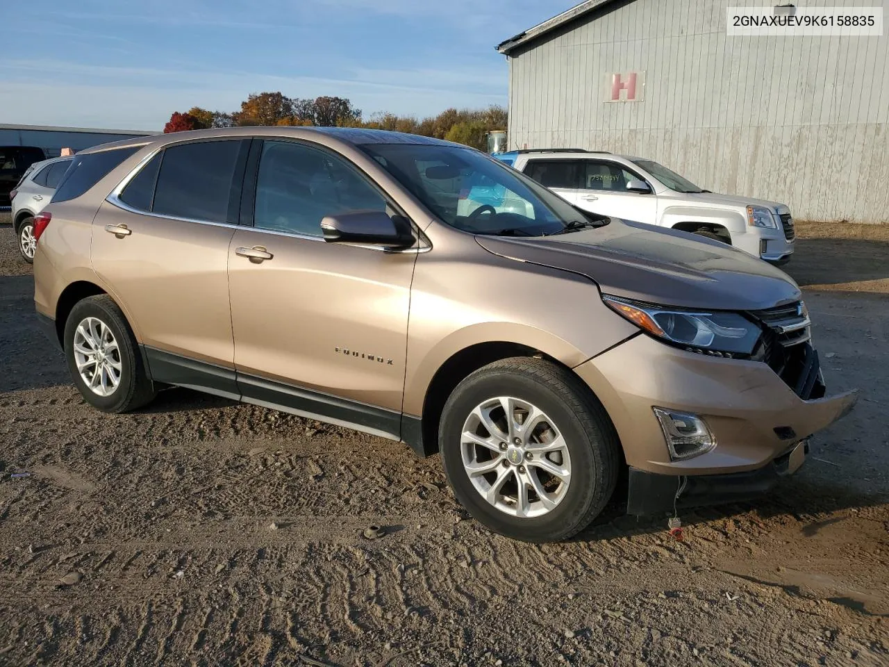 2019 Chevrolet Equinox Lt VIN: 2GNAXUEV9K6158835 Lot: 76971514