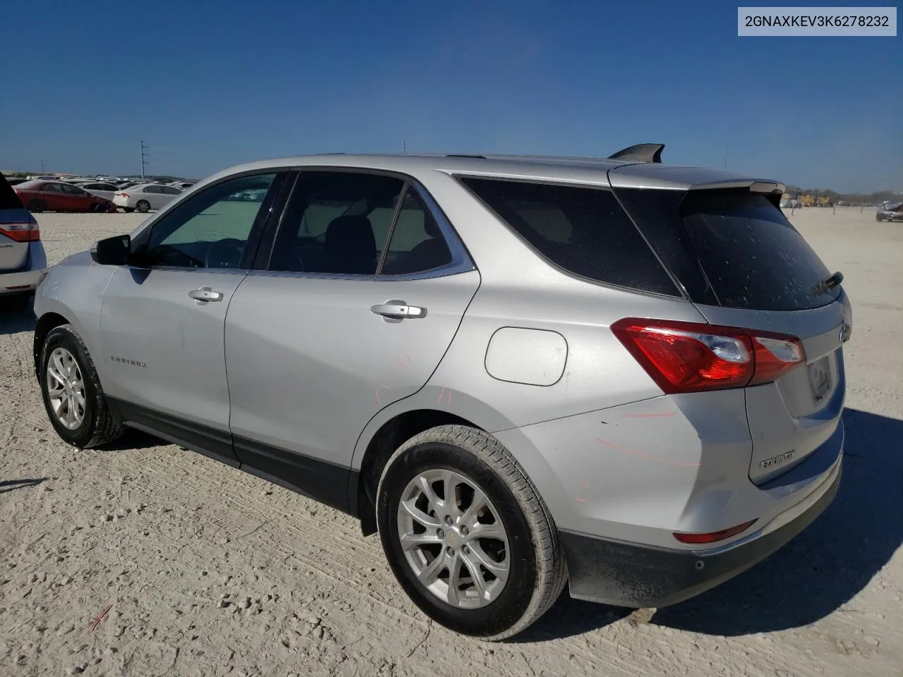 2019 Chevrolet Equinox Lt VIN: 2GNAXKEV3K6278232 Lot: 77009624