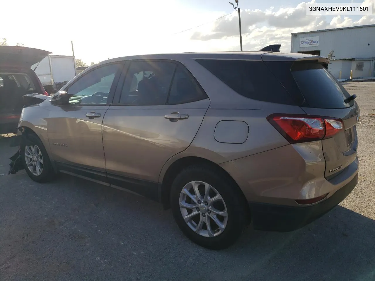 2019 Chevrolet Equinox Ls VIN: 3GNAXHEV9KL111601 Lot: 77033534