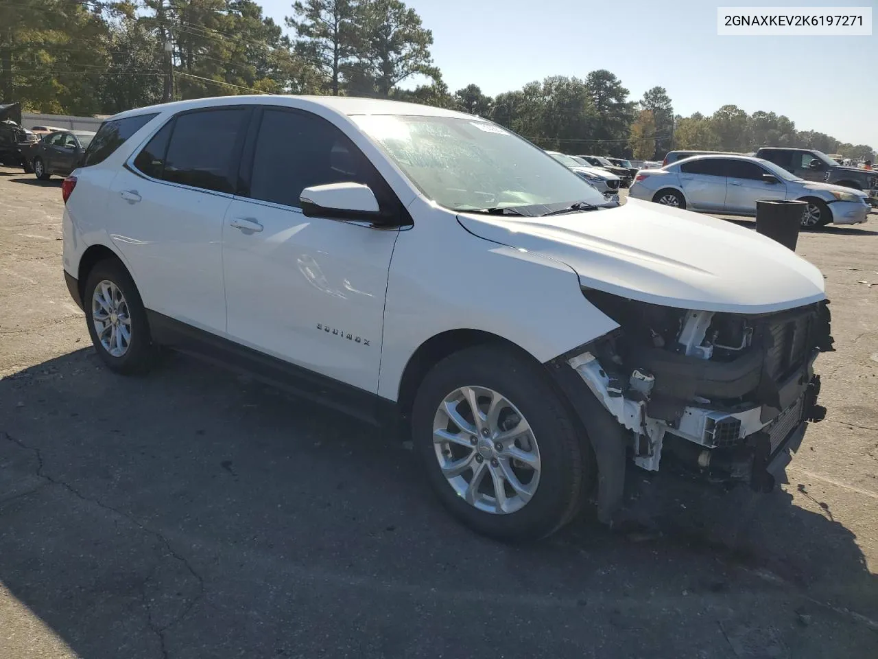 2019 Chevrolet Equinox Lt VIN: 2GNAXKEV2K6197271 Lot: 77033684