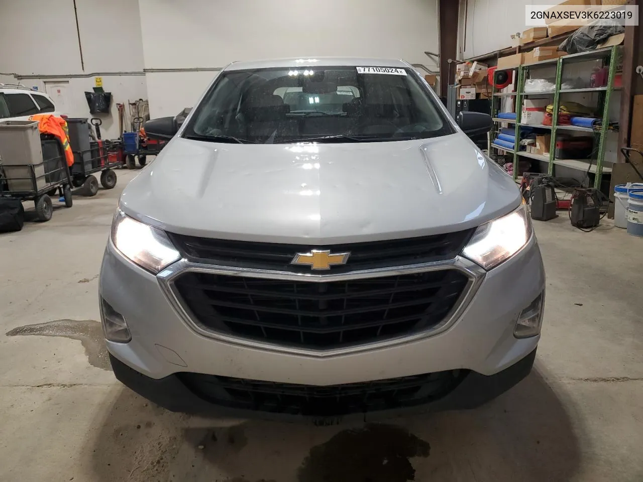 2019 Chevrolet Equinox Ls VIN: 2GNAXSEV3K6223019 Lot: 77105024