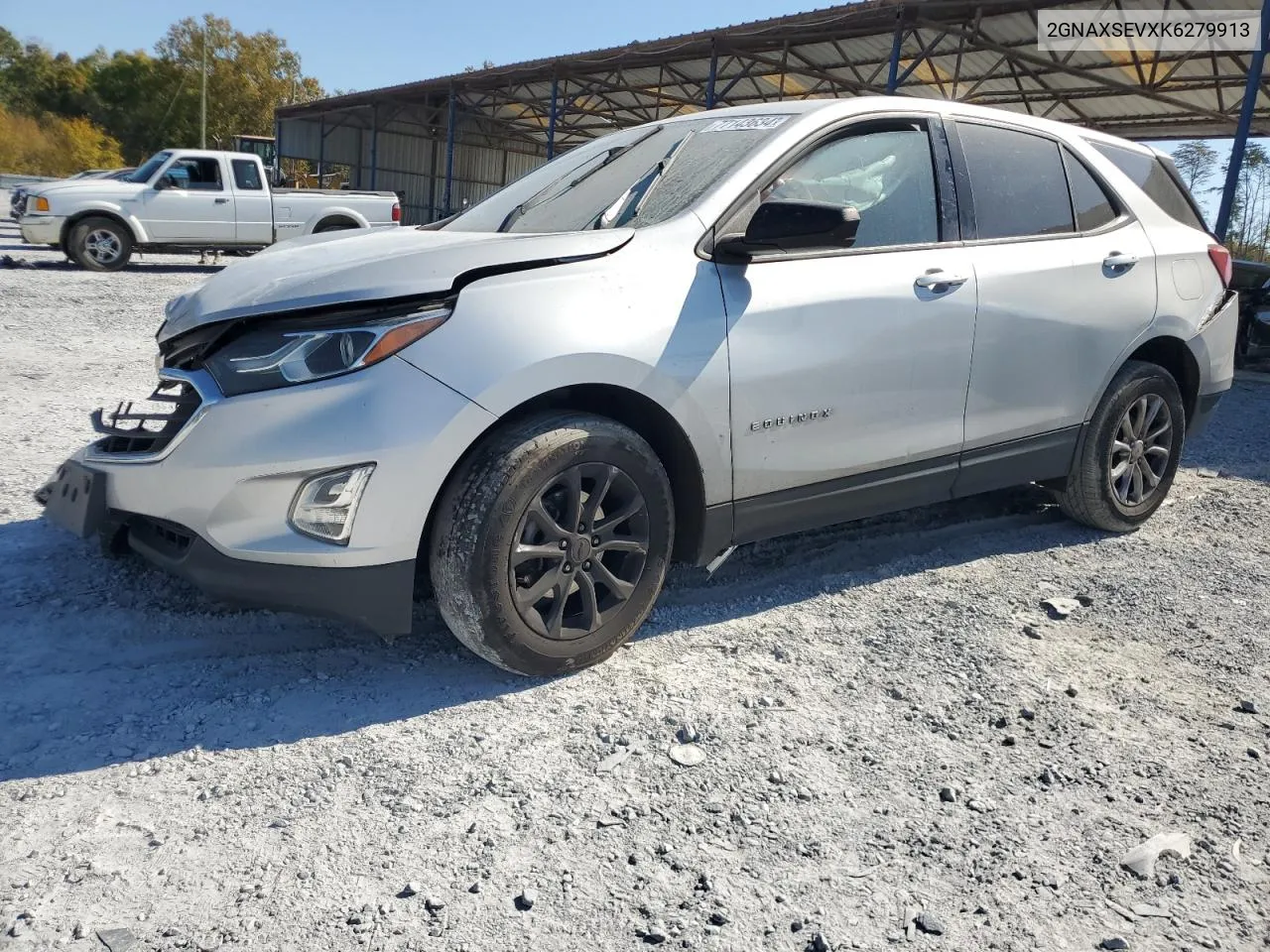 2019 Chevrolet Equinox Ls VIN: 2GNAXSEVXK6279913 Lot: 77143634