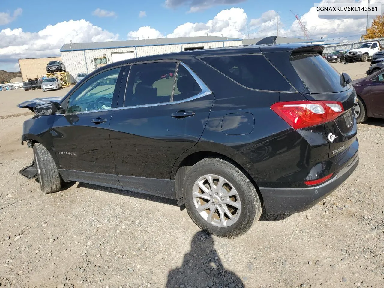 2019 Chevrolet Equinox Lt VIN: 3GNAXKEV6KL143581 Lot: 77169424