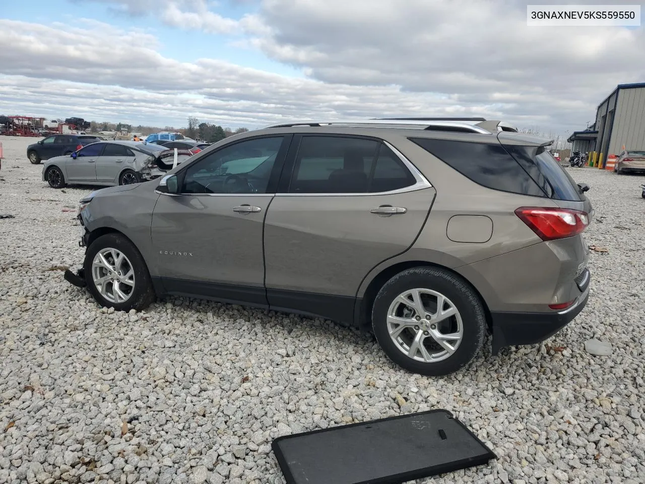 2019 Chevrolet Equinox Premier VIN: 3GNAXNEV5KS559550 Lot: 77171284