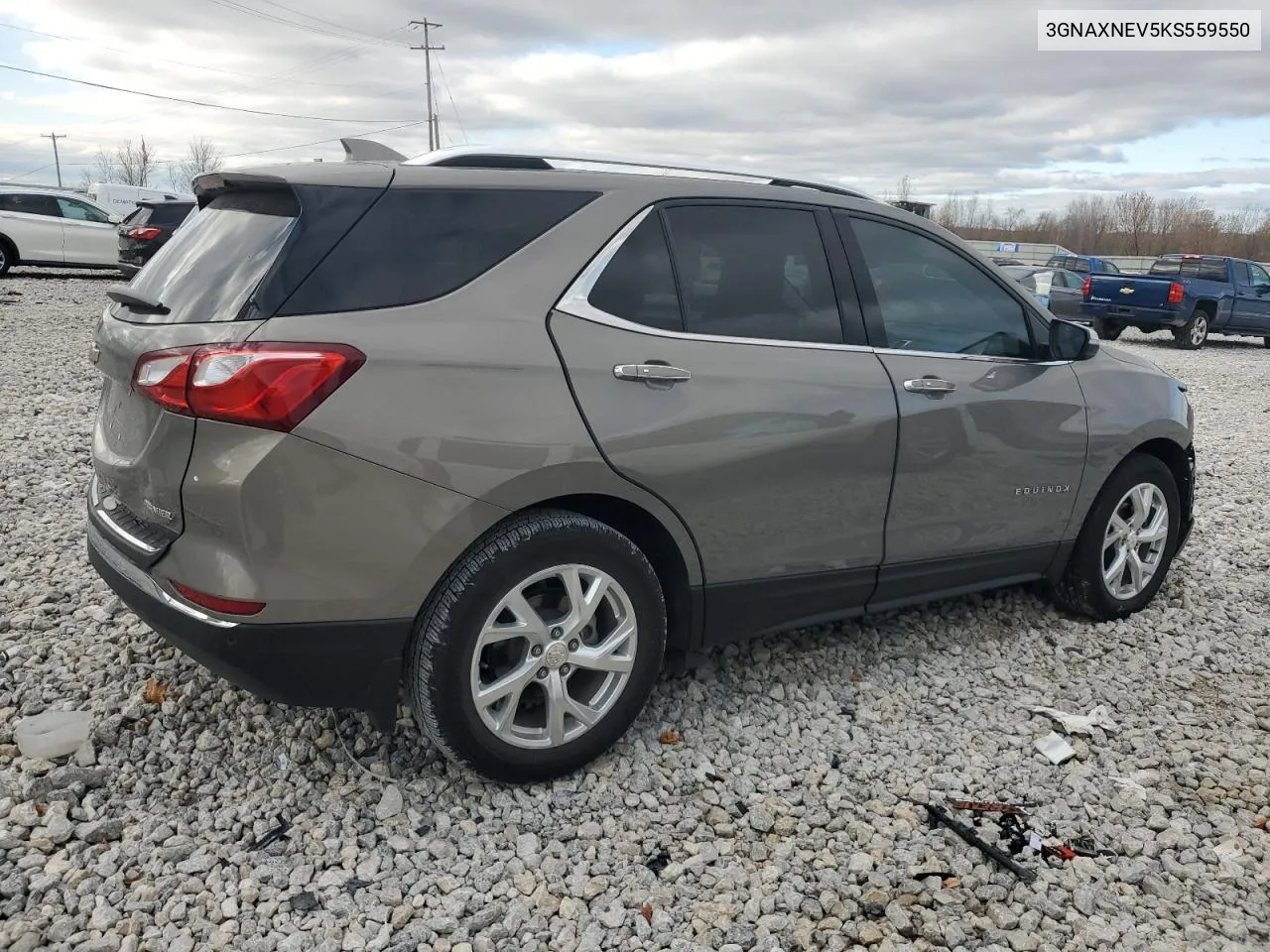 2019 Chevrolet Equinox Premier VIN: 3GNAXNEV5KS559550 Lot: 77171284