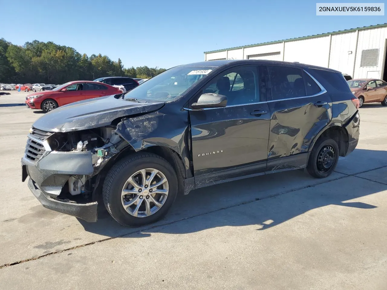 2019 Chevrolet Equinox Lt VIN: 2GNAXUEV5K6159836 Lot: 77181934