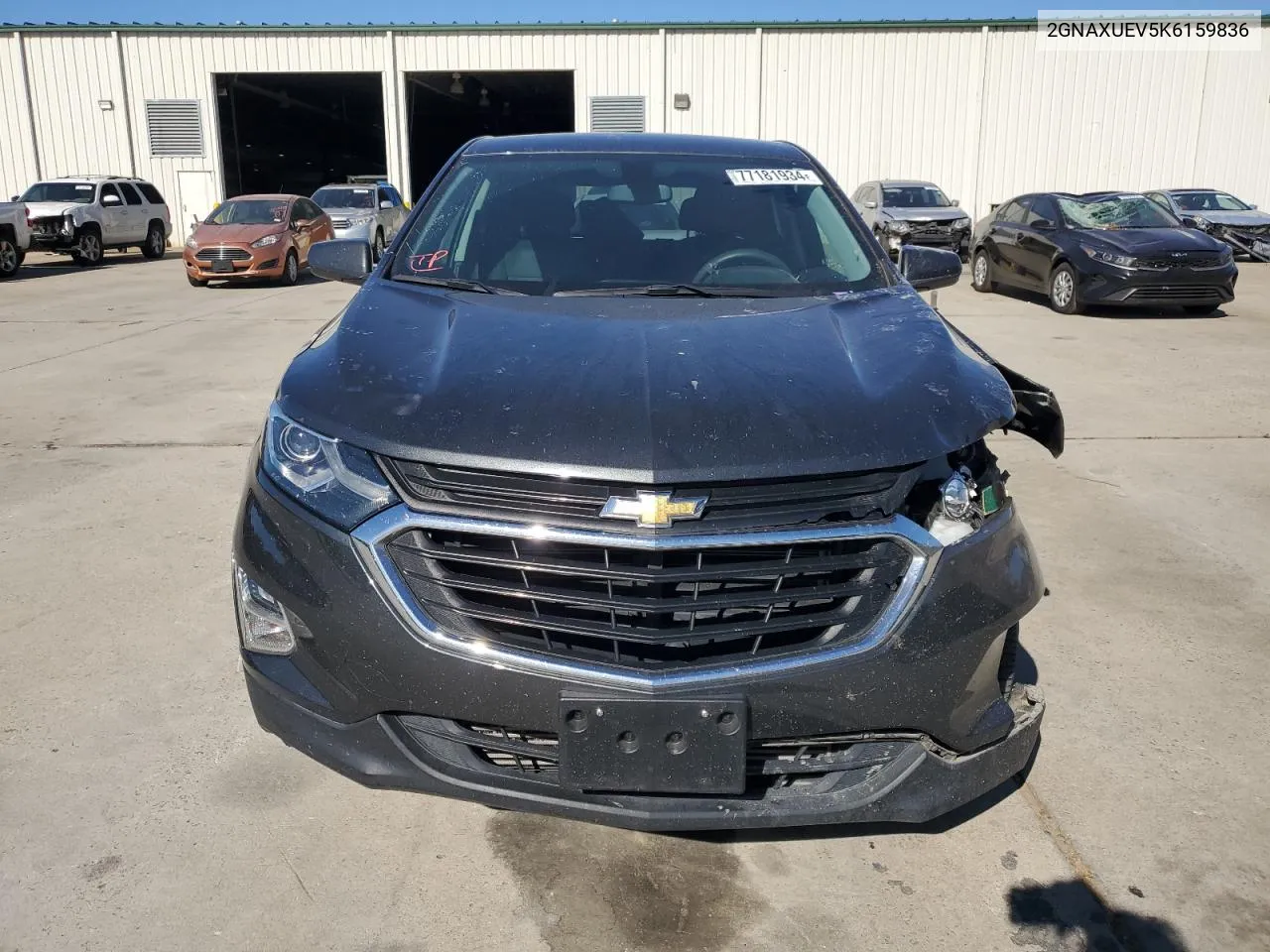 2019 Chevrolet Equinox Lt VIN: 2GNAXUEV5K6159836 Lot: 77181934