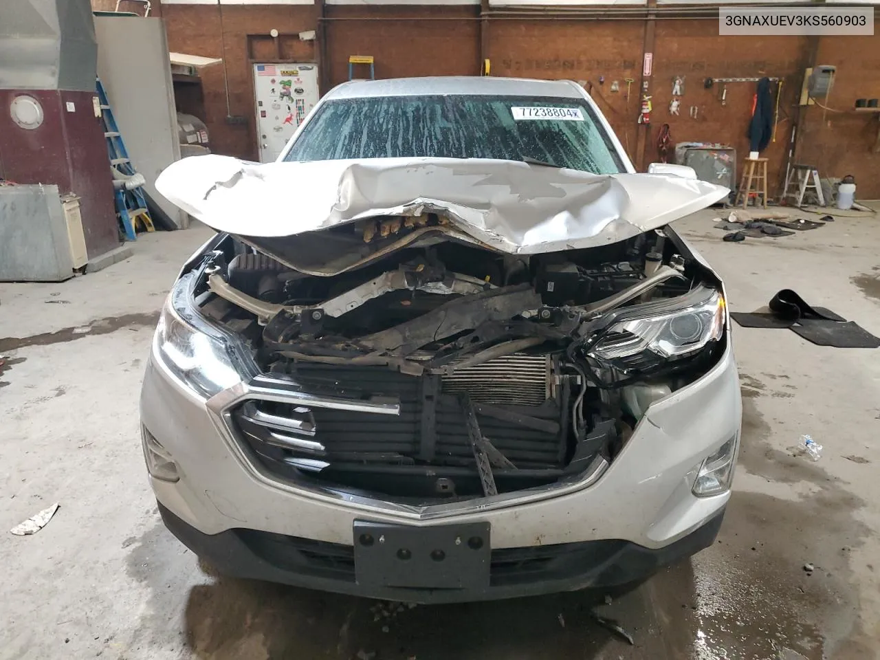 2019 Chevrolet Equinox Lt VIN: 3GNAXUEV3KS560903 Lot: 77238804