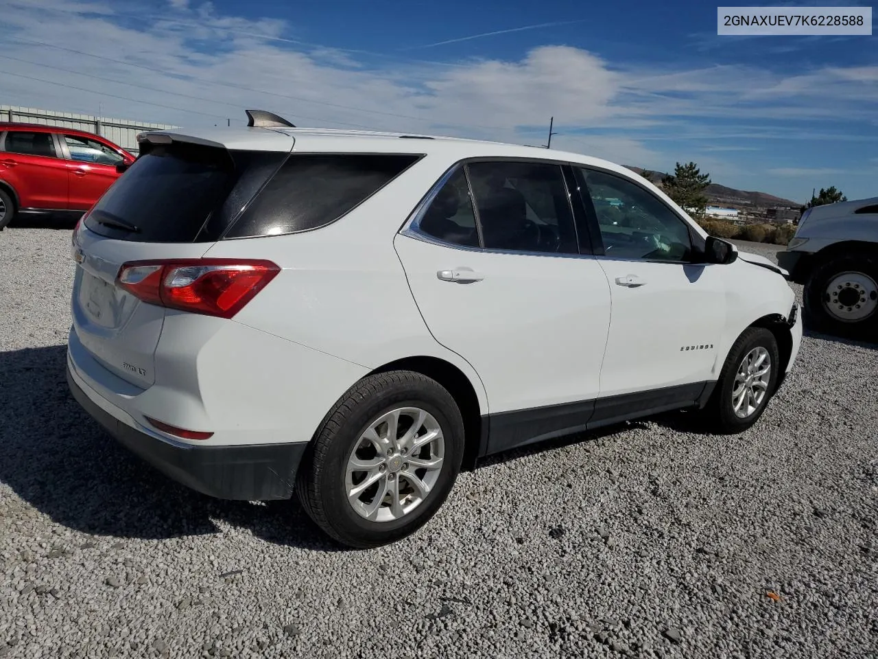 2019 Chevrolet Equinox Lt VIN: 2GNAXUEV7K6228588 Lot: 77265364