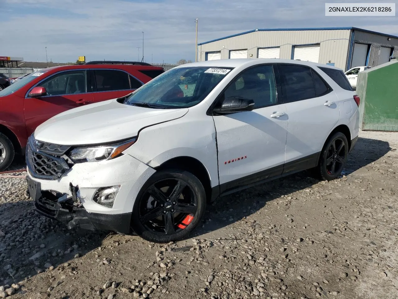 2019 Chevrolet Equinox Lt VIN: 2GNAXLEX2K6218286 Lot: 77337214