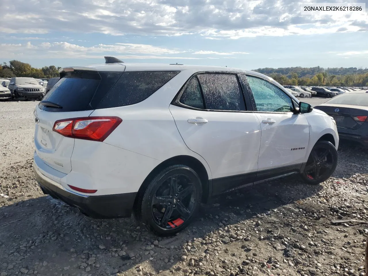 2019 Chevrolet Equinox Lt VIN: 2GNAXLEX2K6218286 Lot: 77337214