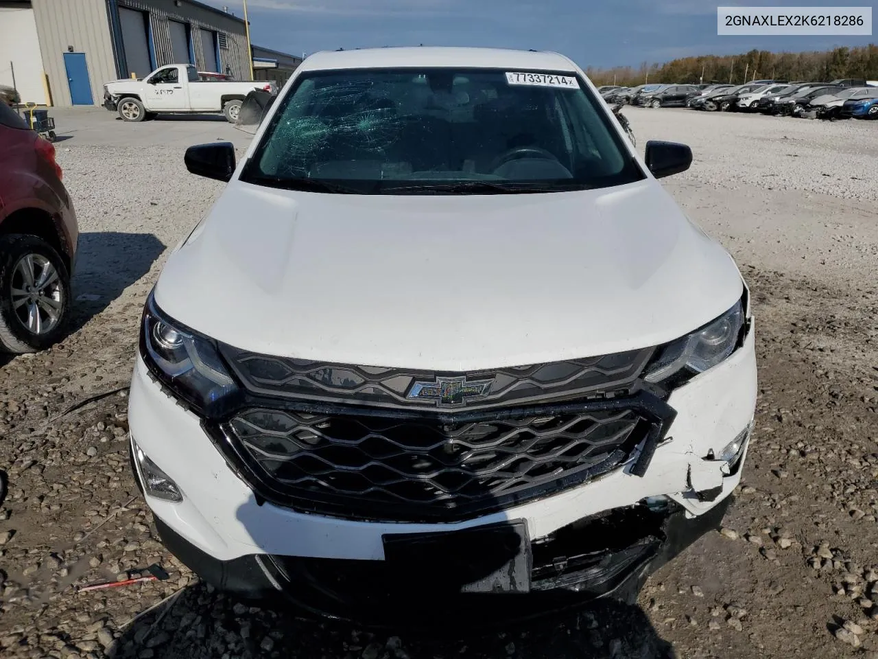 2019 Chevrolet Equinox Lt VIN: 2GNAXLEX2K6218286 Lot: 77337214