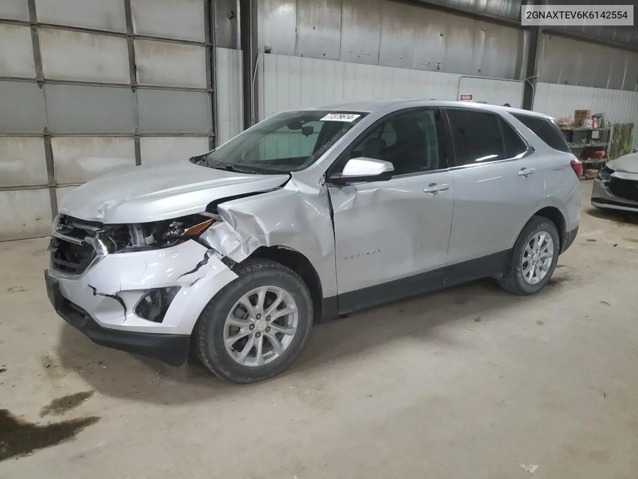 2019 Chevrolet Equinox Lt VIN: 2GNAXTEV6K6142554 Lot: 77379614