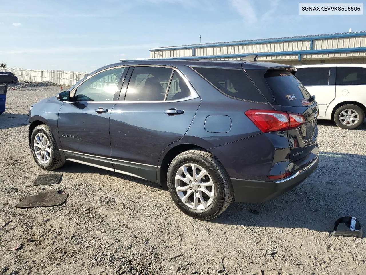 2019 Chevrolet Equinox Lt VIN: 3GNAXKEV9KS505506 Lot: 77408484