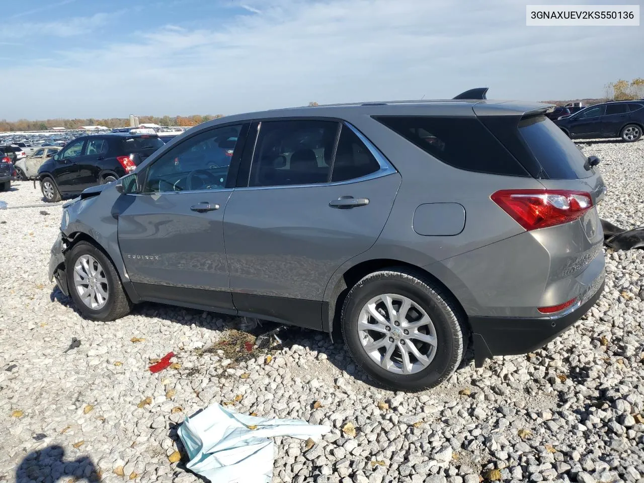 3GNAXUEV2KS550136 2019 Chevrolet Equinox Lt