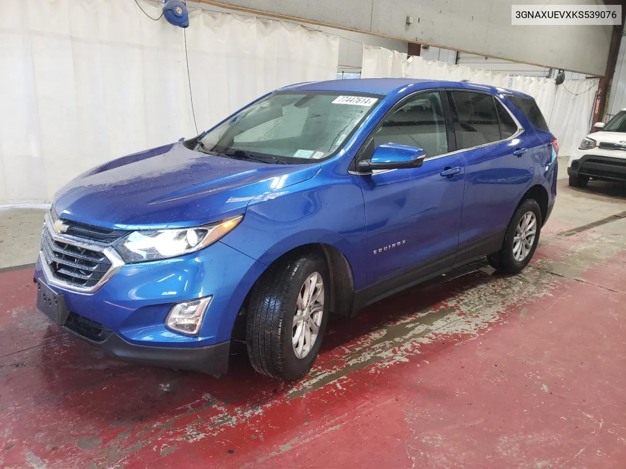 2019 Chevrolet Equinox Lt VIN: 3GNAXUEVXKS539076 Lot: 77447614