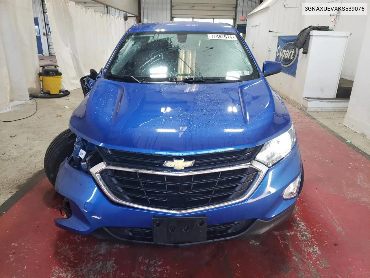 2019 Chevrolet Equinox Lt VIN: 3GNAXUEVXKS539076 Lot: 77447614