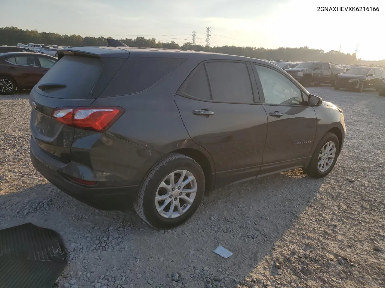 2019 Chevrolet Equinox Ls VIN: 2GNAXHEVXK6216166 Lot: 77449964