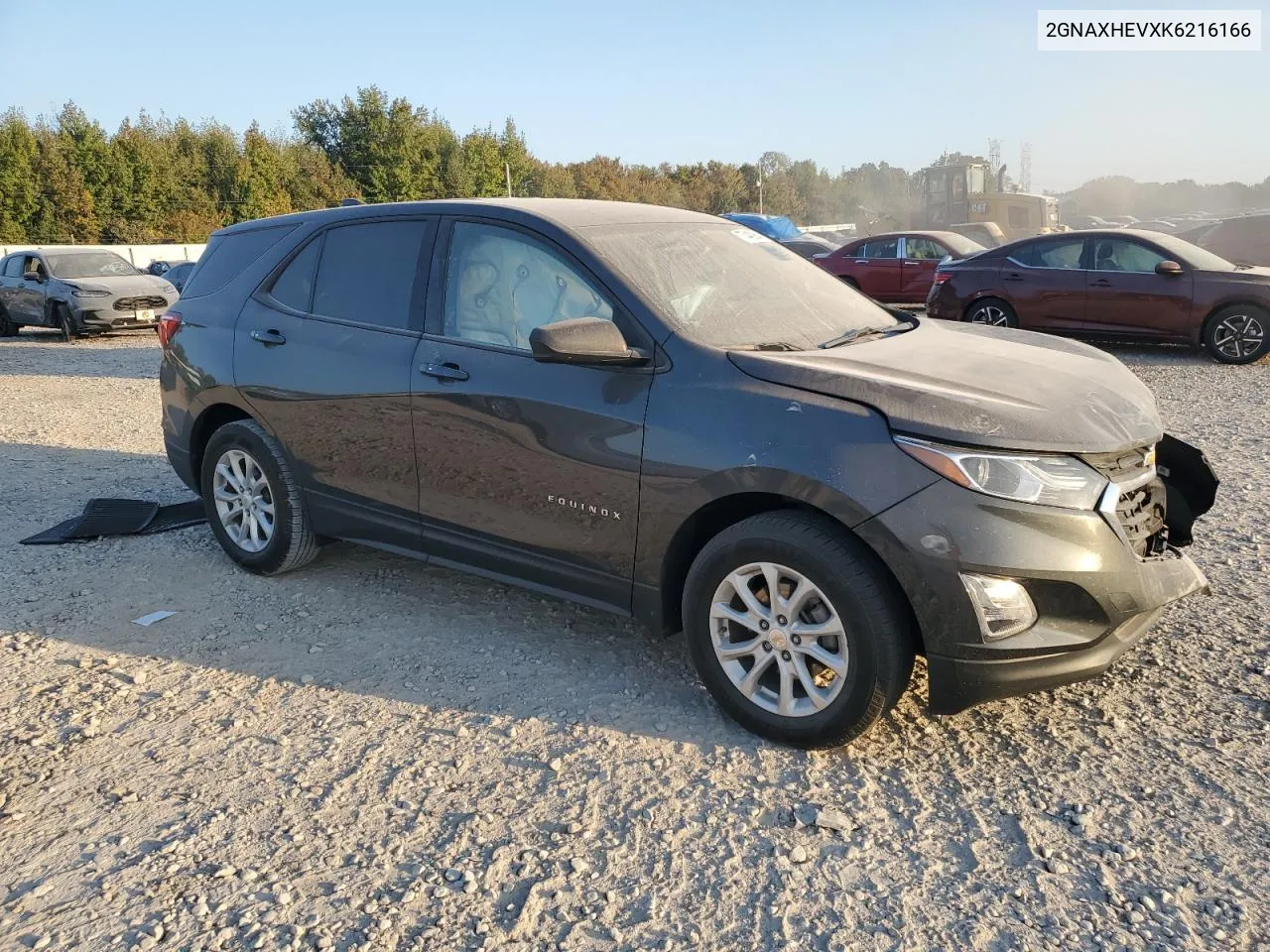 2019 Chevrolet Equinox Ls VIN: 2GNAXHEVXK6216166 Lot: 77449964