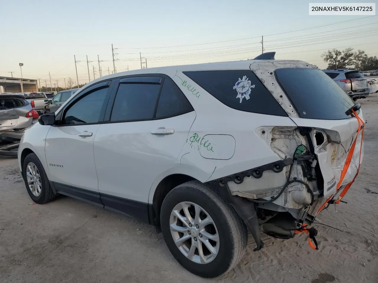 2GNAXHEV5K6147225 2019 Chevrolet Equinox Ls