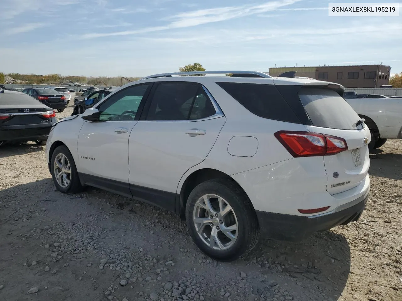 2019 Chevrolet Equinox Lt VIN: 3GNAXLEX8KL195219 Lot: 77553664