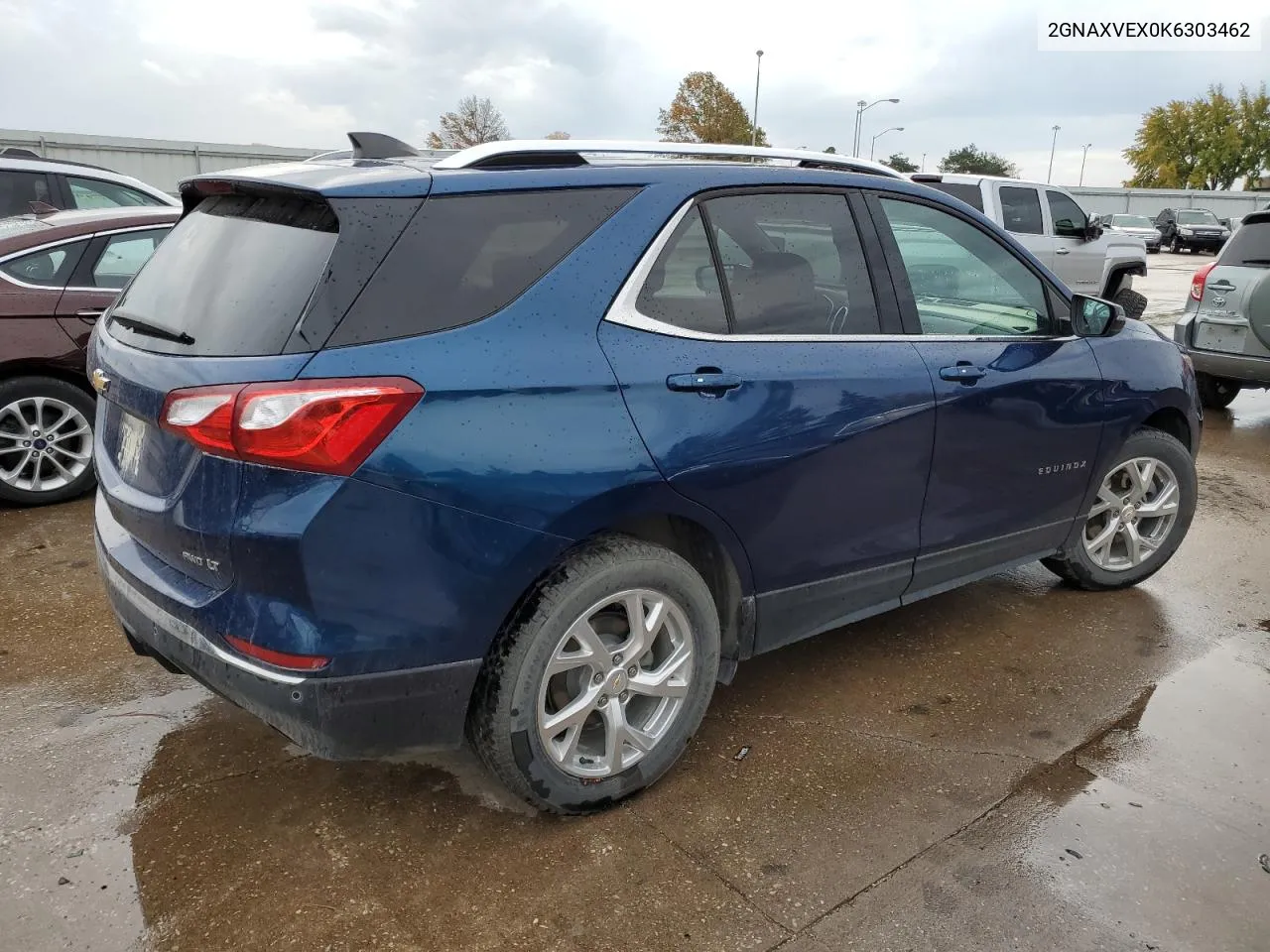 2019 Chevrolet Equinox Lt VIN: 2GNAXVEX0K6303462 Lot: 77555484