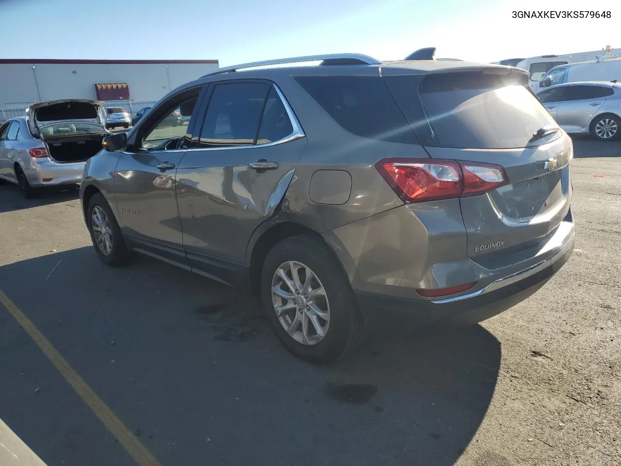 2019 Chevrolet Equinox Lt VIN: 3GNAXKEV3KS579648 Lot: 77562654