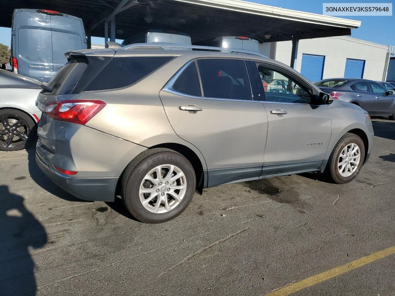 2019 Chevrolet Equinox Lt VIN: 3GNAXKEV3KS579648 Lot: 77562654