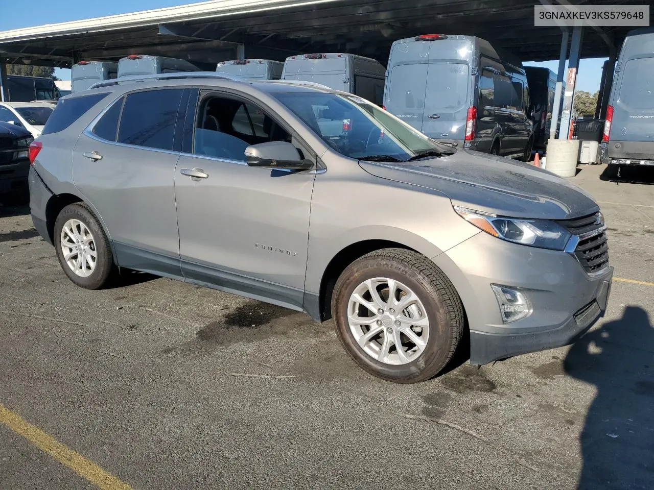 2019 Chevrolet Equinox Lt VIN: 3GNAXKEV3KS579648 Lot: 77562654