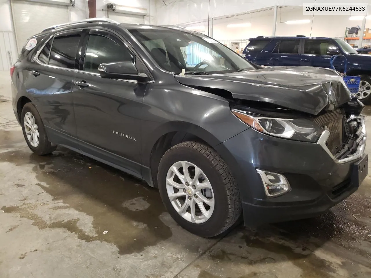 2019 Chevrolet Equinox Lt VIN: 2GNAXUEV7K6244533 Lot: 77584644