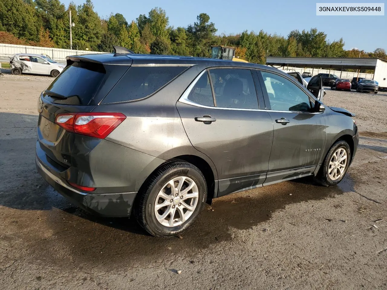 2019 Chevrolet Equinox Lt VIN: 3GNAXKEV8KS509448 Lot: 77604354