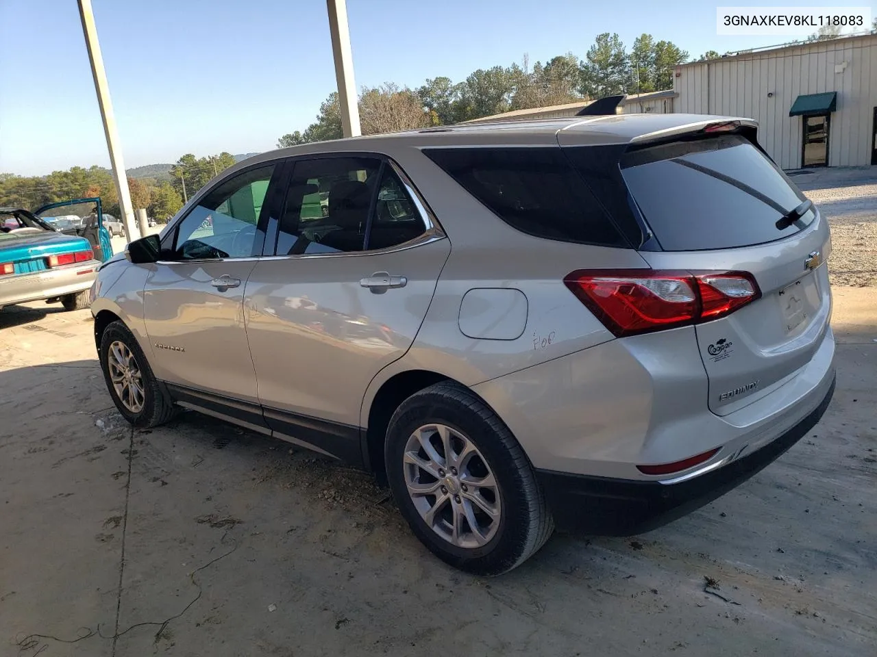 2019 Chevrolet Equinox Lt VIN: 3GNAXKEV8KL118083 Lot: 77660174