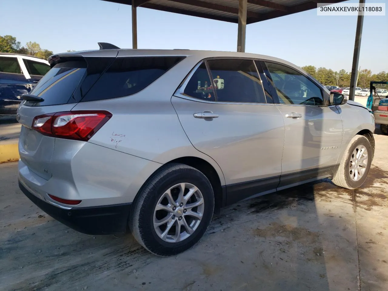 2019 Chevrolet Equinox Lt VIN: 3GNAXKEV8KL118083 Lot: 77660174