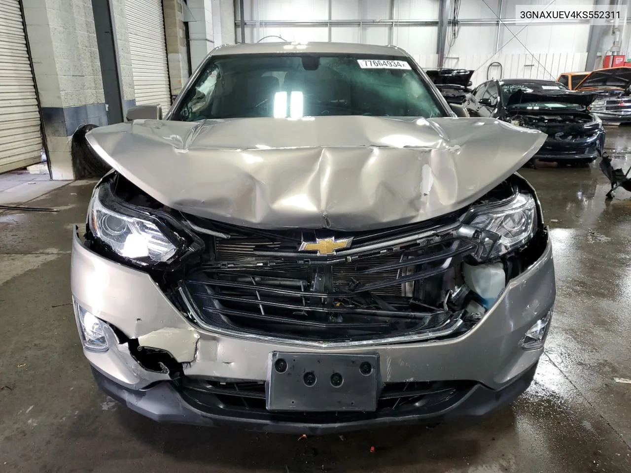 2019 Chevrolet Equinox Lt VIN: 3GNAXUEV4KS552311 Lot: 77664934