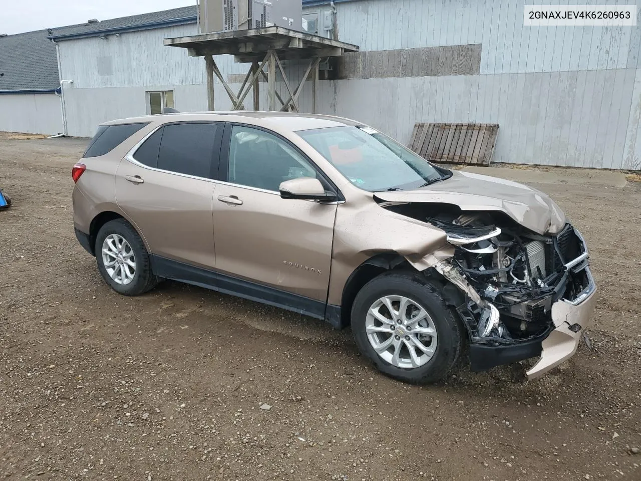 2019 Chevrolet Equinox Lt VIN: 2GNAXJEV4K6260963 Lot: 77693894