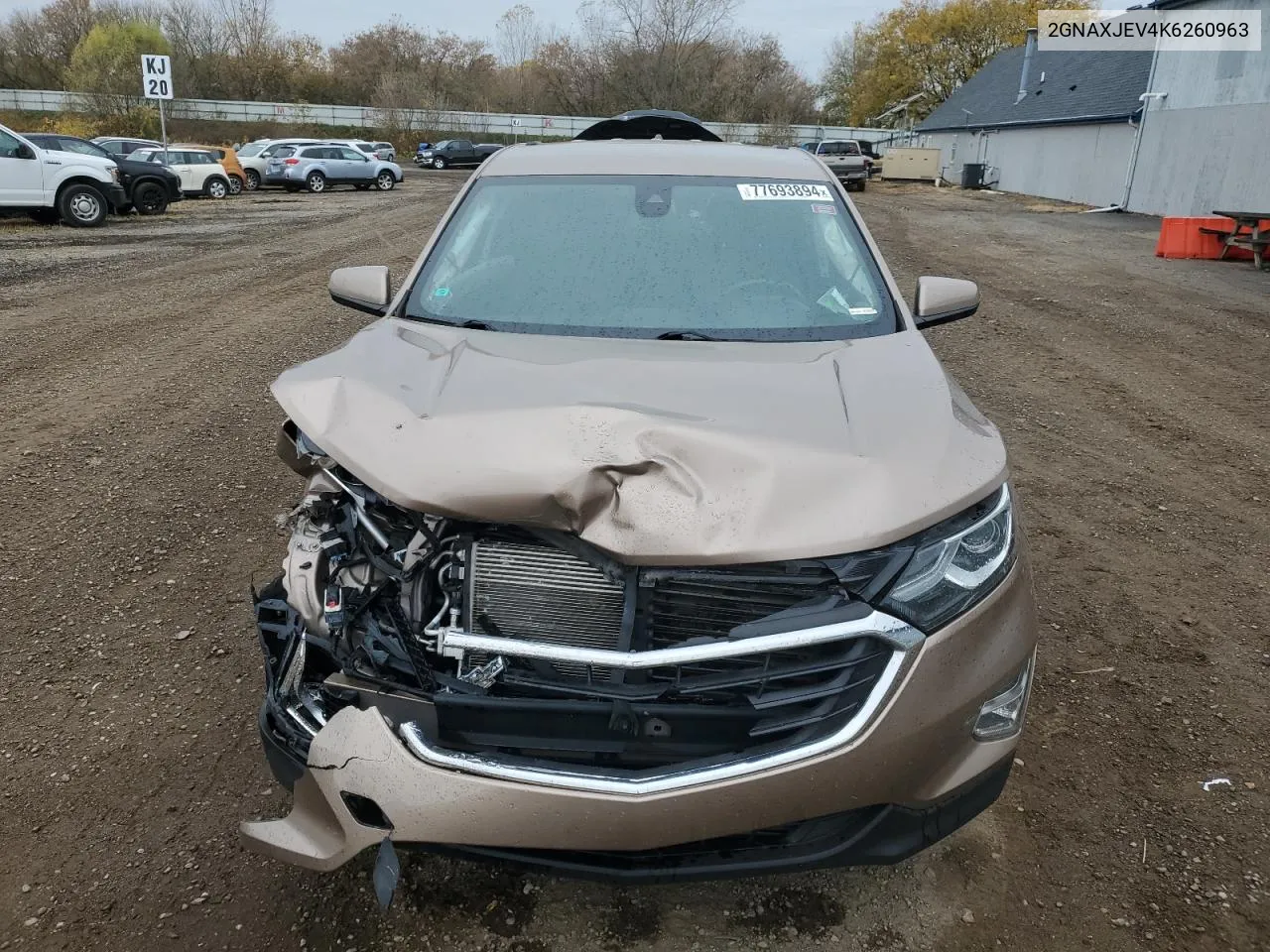 2019 Chevrolet Equinox Lt VIN: 2GNAXJEV4K6260963 Lot: 77693894