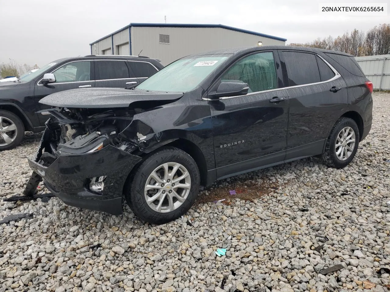 2019 Chevrolet Equinox Lt VIN: 2GNAXTEV0K6265654 Lot: 77704424