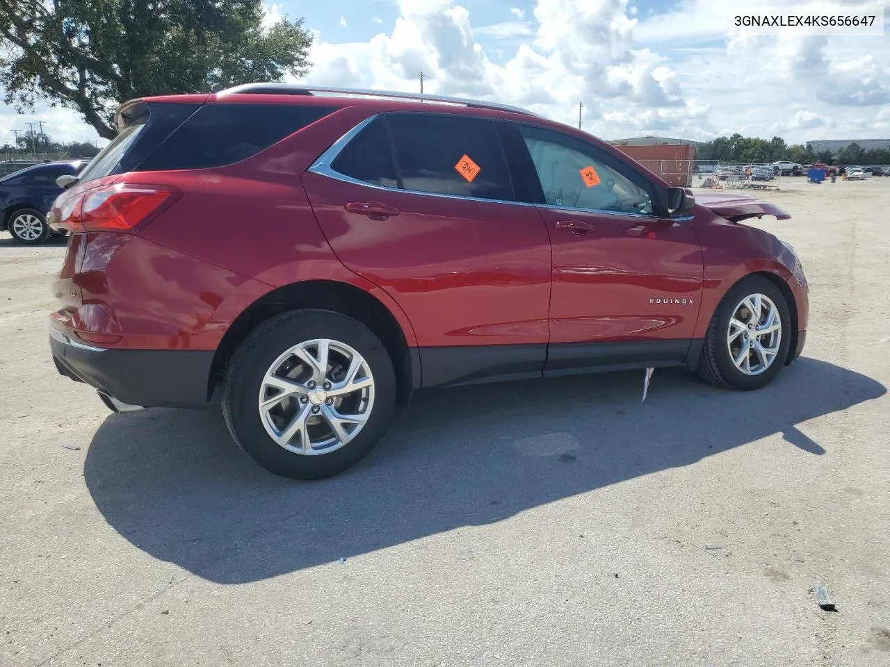 2019 Chevrolet Equinox Lt VIN: 3GNAXLEX4KS656647 Lot: 77714074