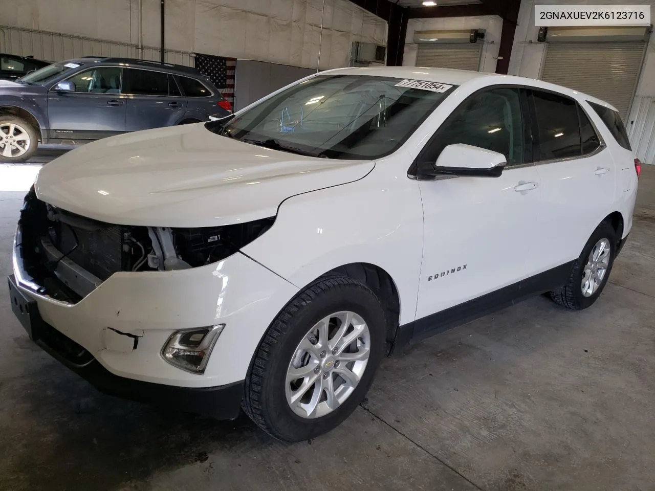 2019 Chevrolet Equinox Lt VIN: 2GNAXUEV2K6123716 Lot: 77751054