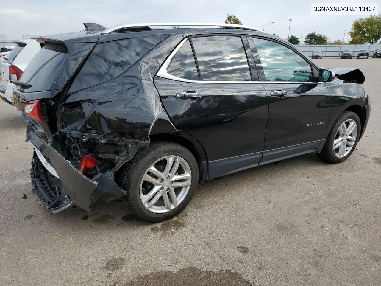 2019 Chevrolet Equinox Premier VIN: 3GNAXNEV3KL113407 Lot: 77777154