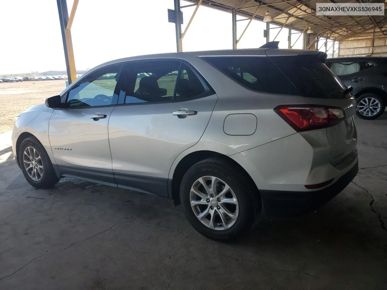 2019 Chevrolet Equinox Ls VIN: 3GNAXHEVXKS536945 Lot: 77808404