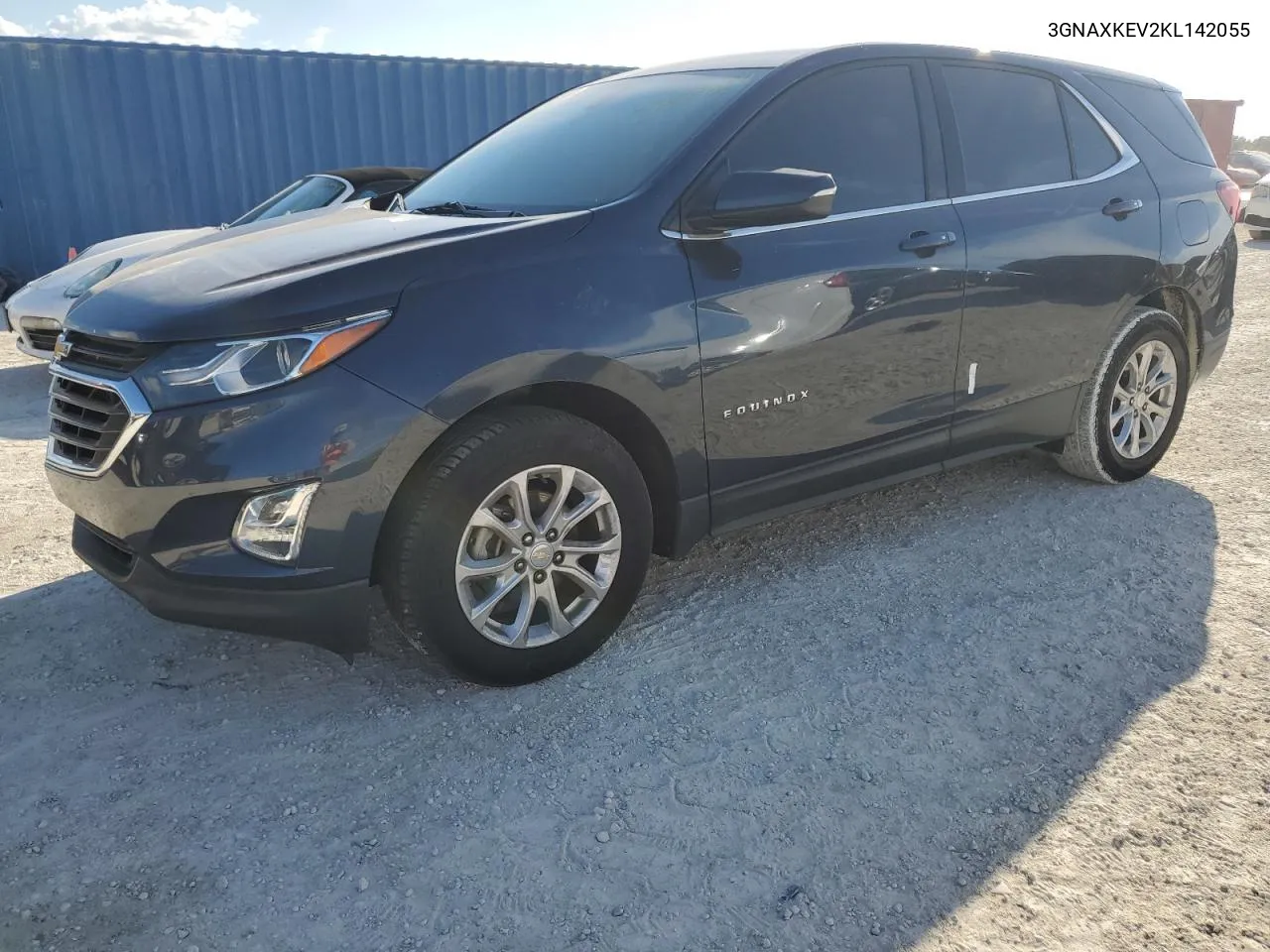 2019 Chevrolet Equinox Lt VIN: 3GNAXKEV2KL142055 Lot: 77829354