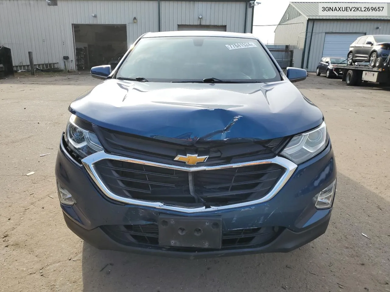 2019 Chevrolet Equinox Lt VIN: 3GNAXUEV2KL269657 Lot: 77841524