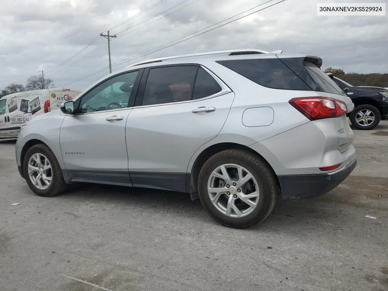 2019 Chevrolet Equinox Premier VIN: 3GNAXNEV2KS529924 Lot: 77856034