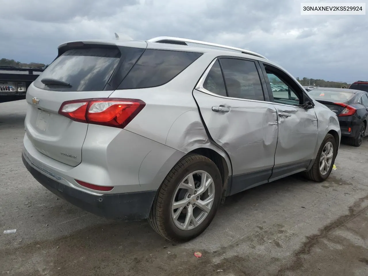 2019 Chevrolet Equinox Premier VIN: 3GNAXNEV2KS529924 Lot: 77856034