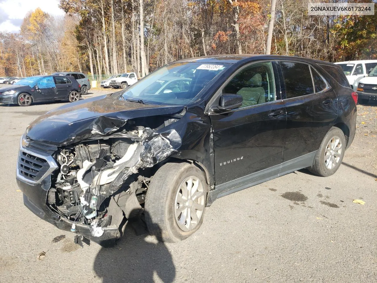 2019 Chevrolet Equinox Lt VIN: 2GNAXUEV6K6173244 Lot: 77952284